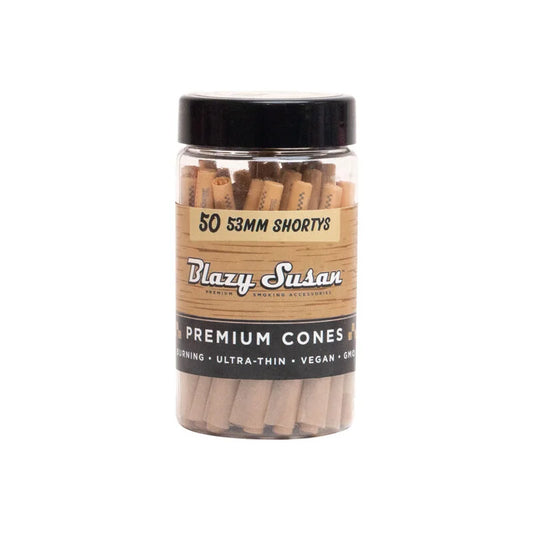 Blazy Susan - Unbleached Pre-Rolled Cones 50ct
