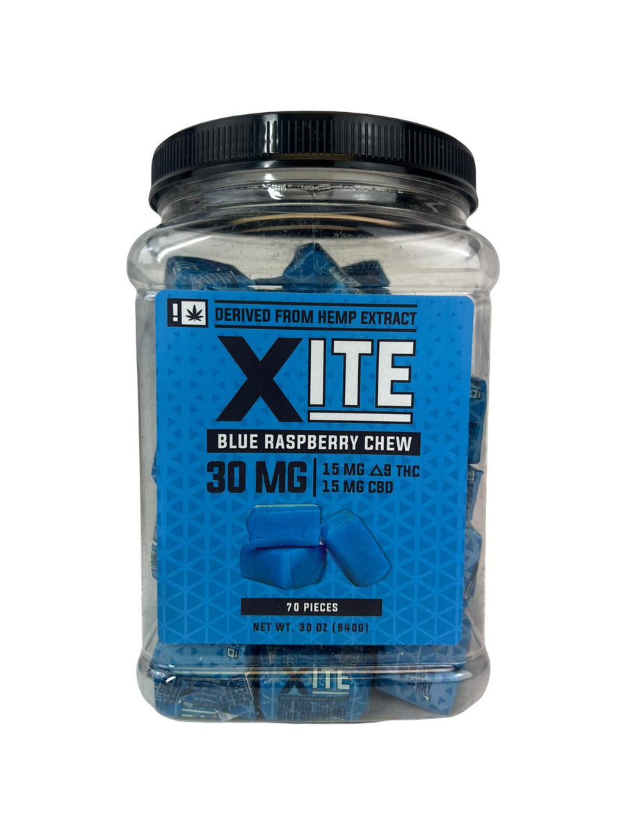 Xite Blue Raspberry Chew 30mg A&I Family Wholesale