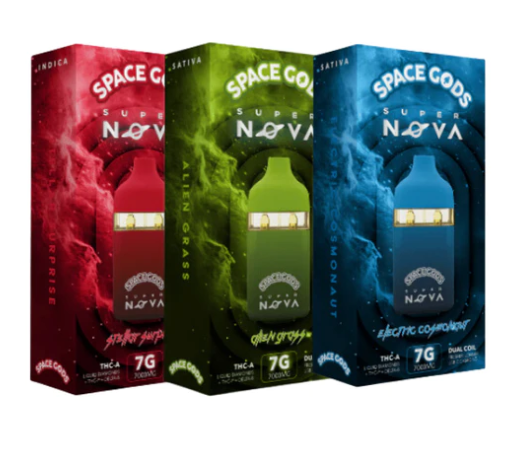 Space Gods Super Nova THC-A 7000mg 5 pack A&I Family Wholesale Space Gods Super Nova THC-A 7000mg 5 pack A&I Family Wholesale