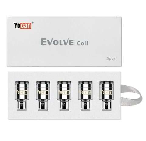 Yocan - Evolve Quartz Vaporizer Coil - 5 Pack