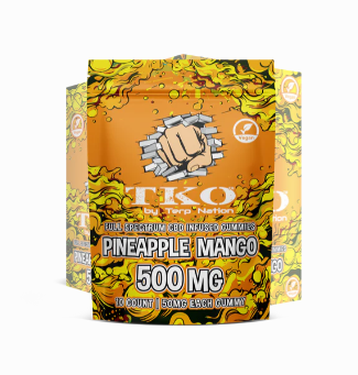 TKO Full Spectrum 500MG CBD Vegan Gummies - 10 Pack
