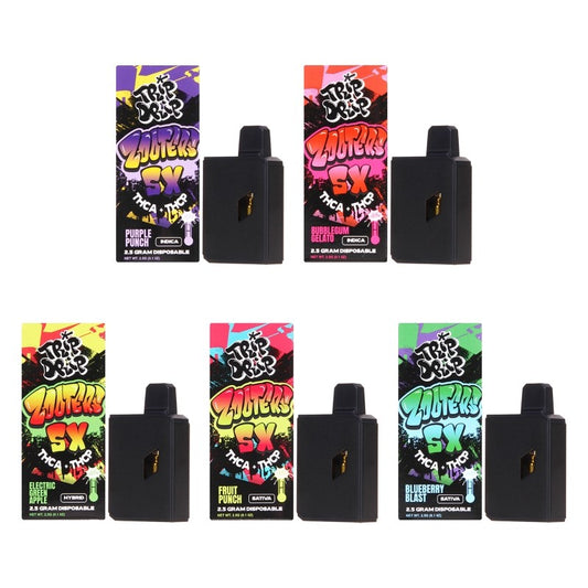 Trip Drip Zooters 2.5g THC-A + THC-P Disposable - 5 Pack