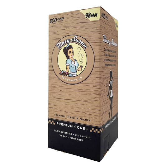Blazy Susan 800ct Unbleached 98mm Cones