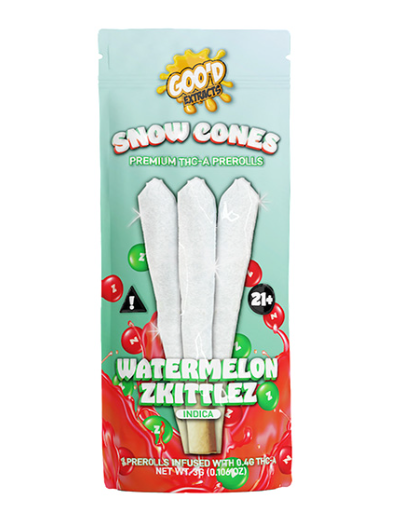 Goo'D Extracts - Snow Cones THC-A Pre Rolls