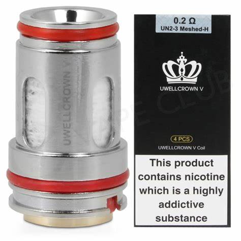 Uwell Crown V Coils Replacement Uwell Crown V Coils 4pk - PerfectVape Crown  5 Coils Wholesale Australia