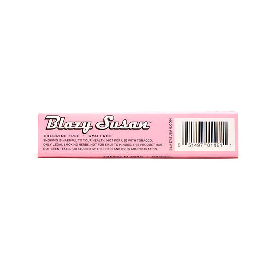 Blazy Susan - Pink King Size Slim Rolling Papers (50ct)