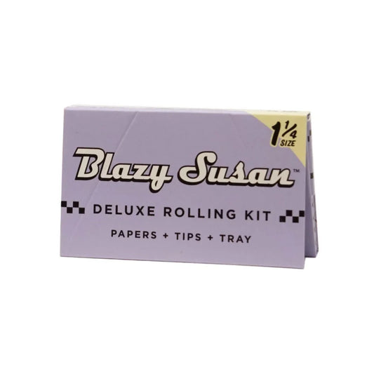 Blazy Susan - Purple Deluxe Rolling Paper Kit | 1-1/4ā³