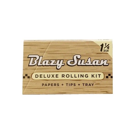 Blazy Susan - Unbleached Deluxe Rolling Paper Kit | 1-1/4ā³