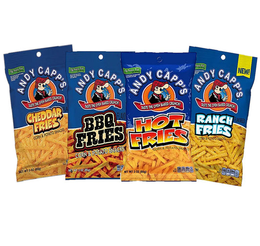 Andys Capps - Chips 3 oz No Price - Single Snack