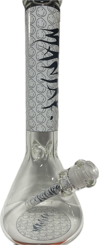 14 inch Maniak Beaker 7mm Glass Water Pipe
