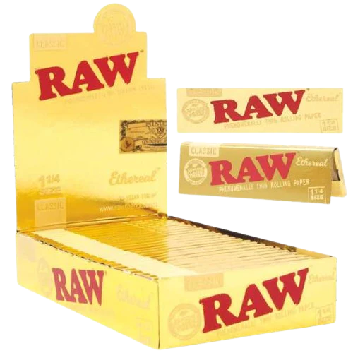 Raw - Ethereal Classic 1 1/4 50 Leaf Rolling Papers (24 ct box)