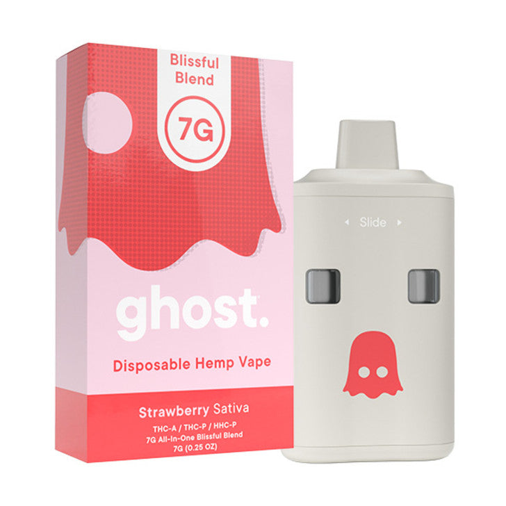 ghost disposable vape 7g Ghost Hemp Slide Piece Blissful Blend 7G Disposable