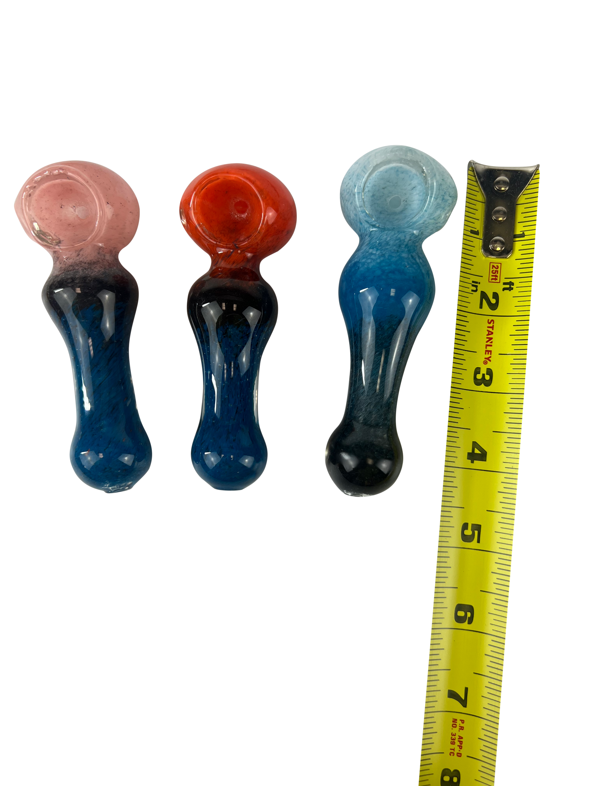 4 Inch Ombre 2 Toned Hand Pipe (1ct)