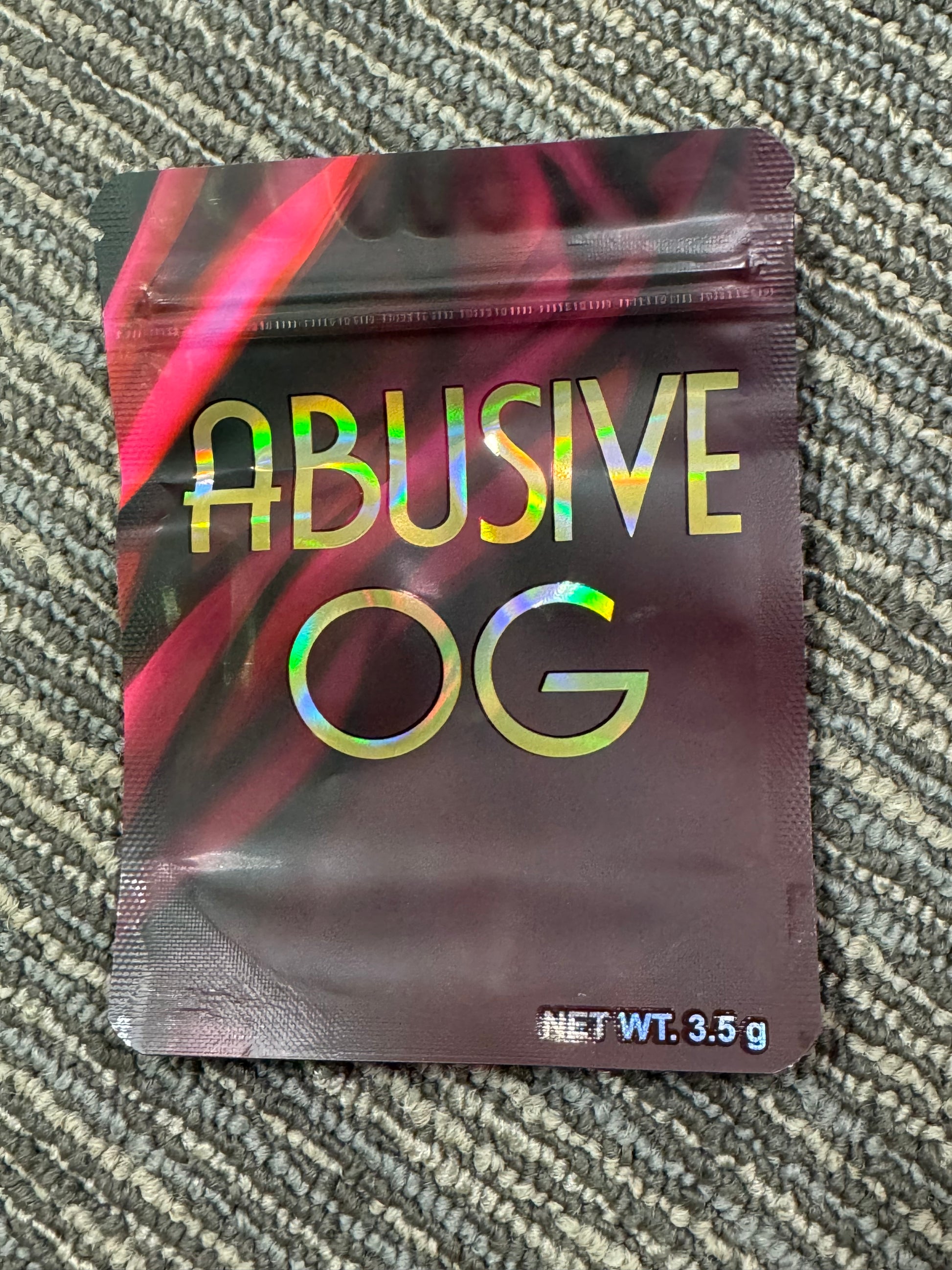 3.5g Mylar Bags 50pk - Baggies w/ Box