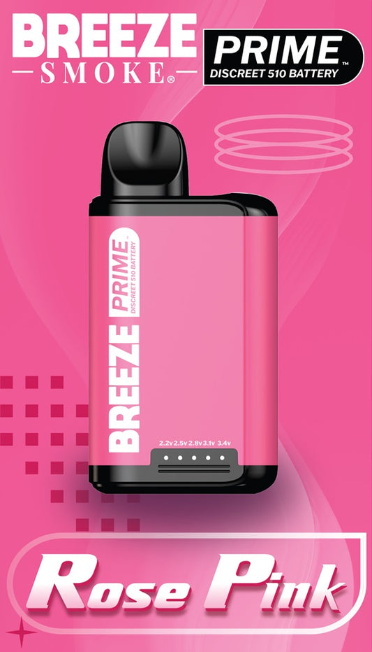 Breeze Prime Discreet 510 Batteries - 5 Pack