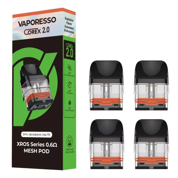 Vaporesso Xros series Corex 2.0 Top Fill 4pk