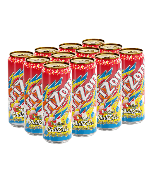 ARIZONA TROPICAL CHILLZICLE (NO PP) - 24 Pack - 22oz