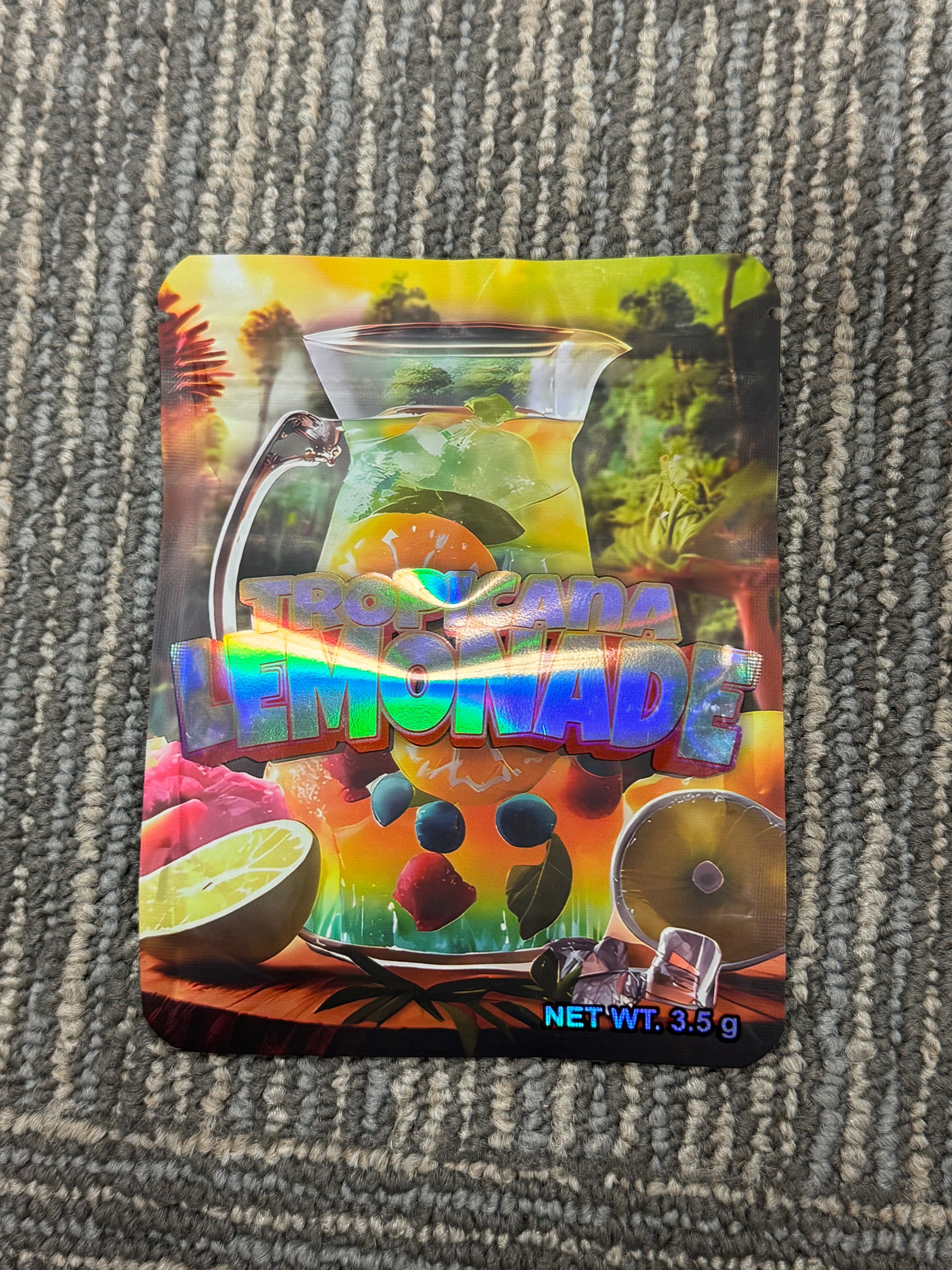 3.5g Mylar Bags 50pk - Baggies w/ Box