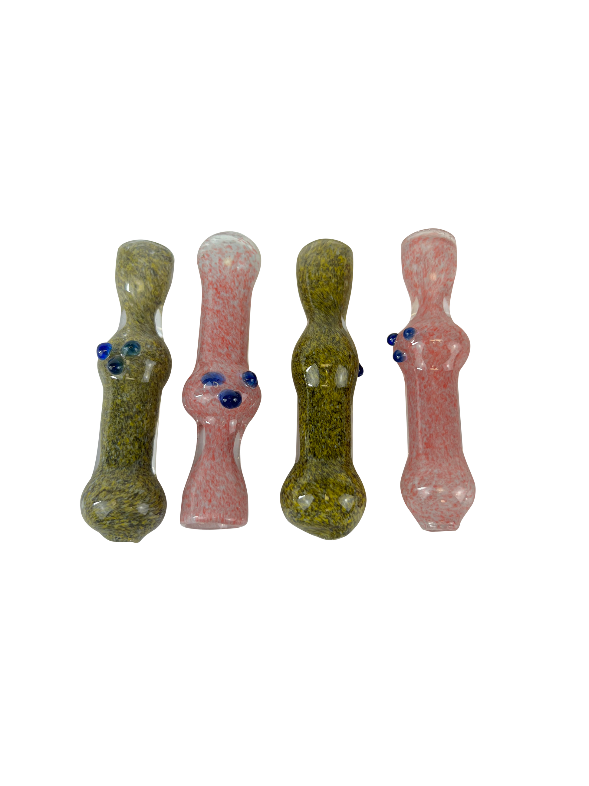 3 Speckle Chillums - 10 Pack