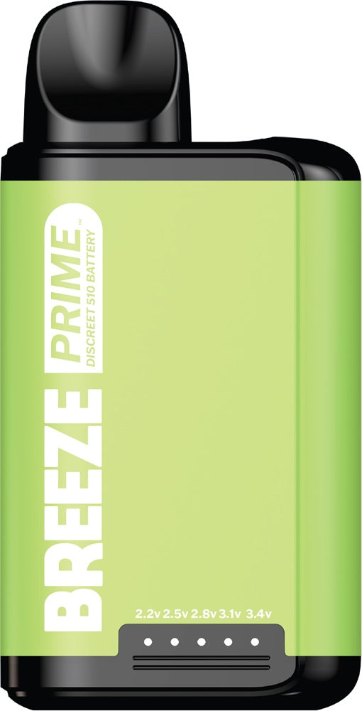 Breeze Prime Discreet 510 Batteries - 5 Pack
