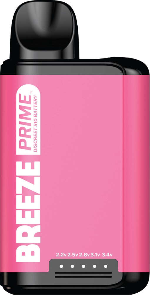 Breeze Prime Discreet 510 Batteries - 5 Pack