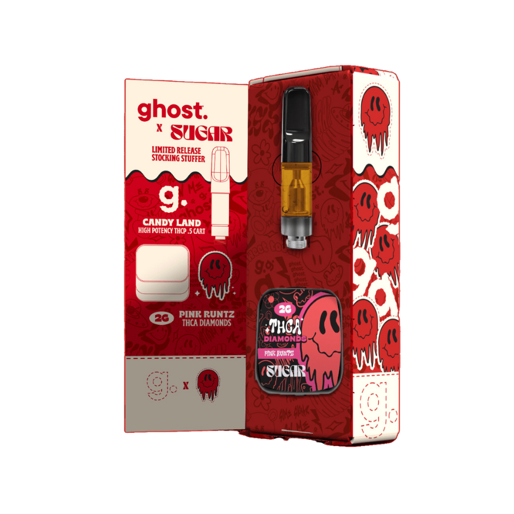 Ghost x Sugar Extracts Collab - 2G Dabs & .5g Cart - 6 Pack