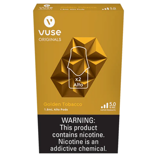 Vuse Alto 1.8mL 5.0% Pods 2ct (5pk) Disposable Nicotine