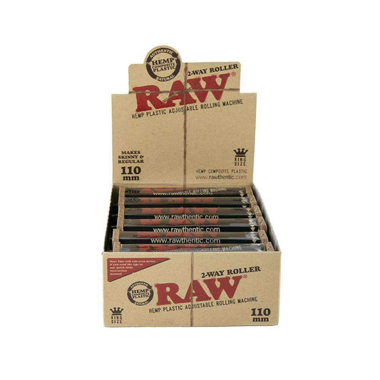 RAW - 2 Way Rolling Machine - 12 Per Box - 110 mm - King Size