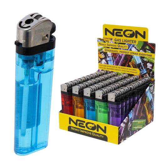 Neon Lighters - 50 Lighters