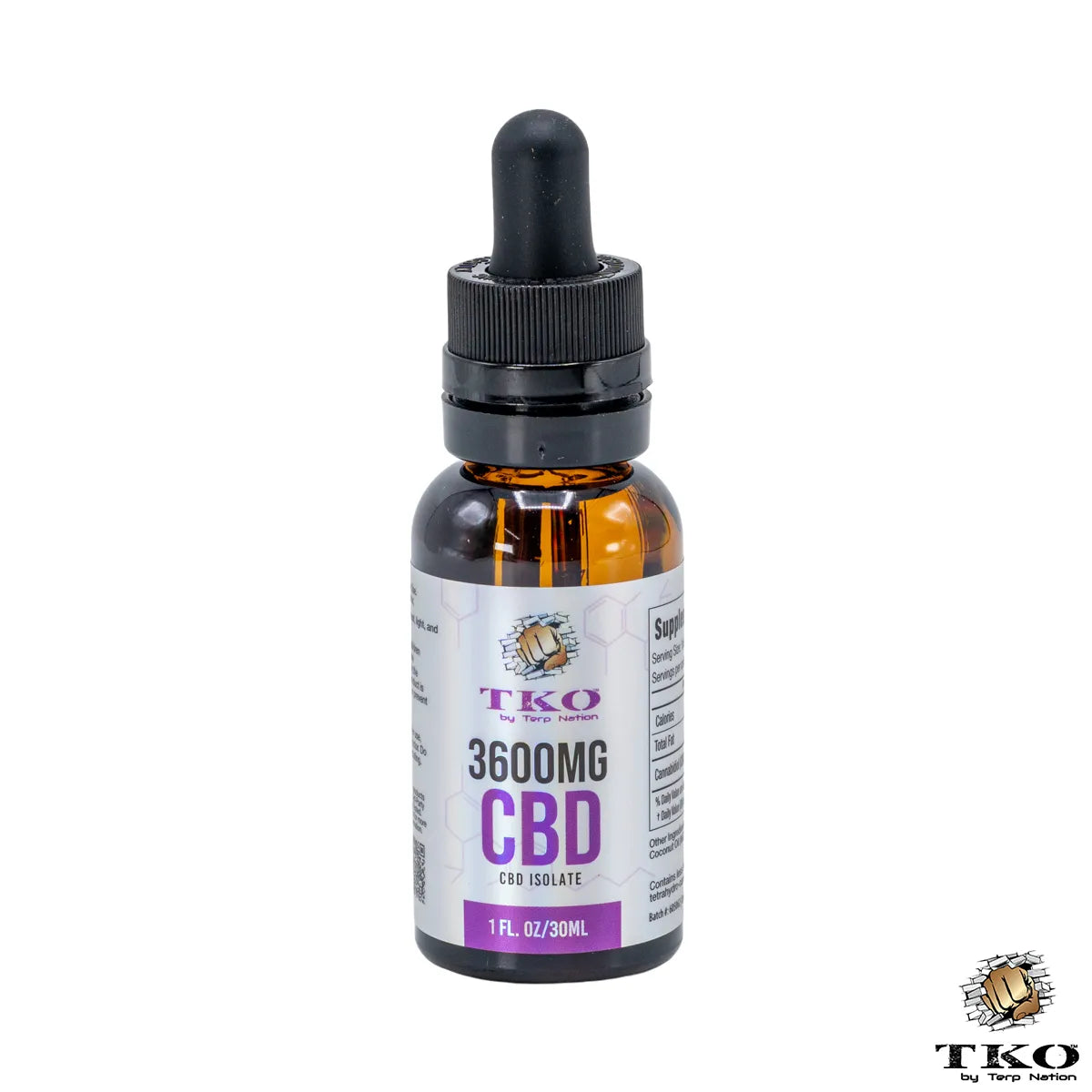 TKO - CBD Isolate Tincture (1ct)