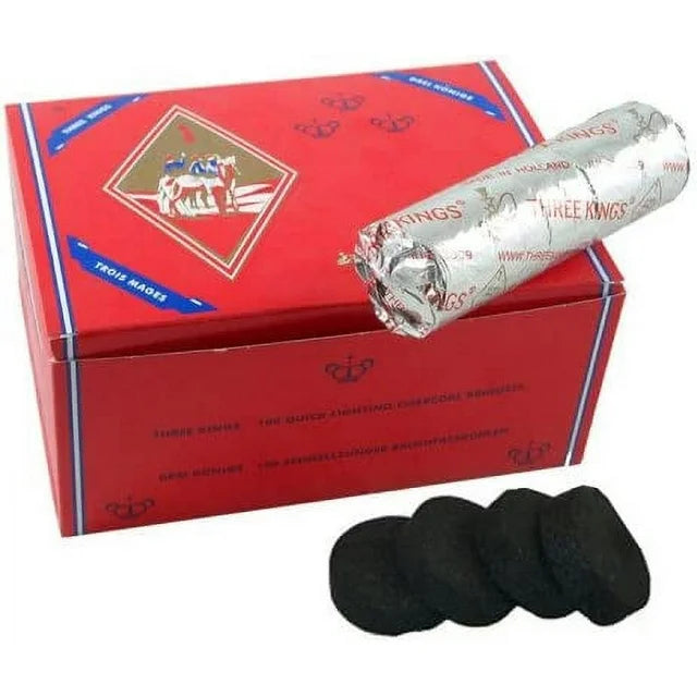 Three Kings Hookah Charcoal (10ct)