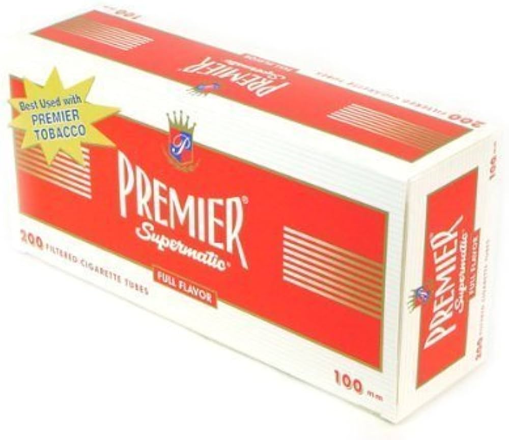 Premier Cigarette Tubes - All Sizes - Tobacco Products