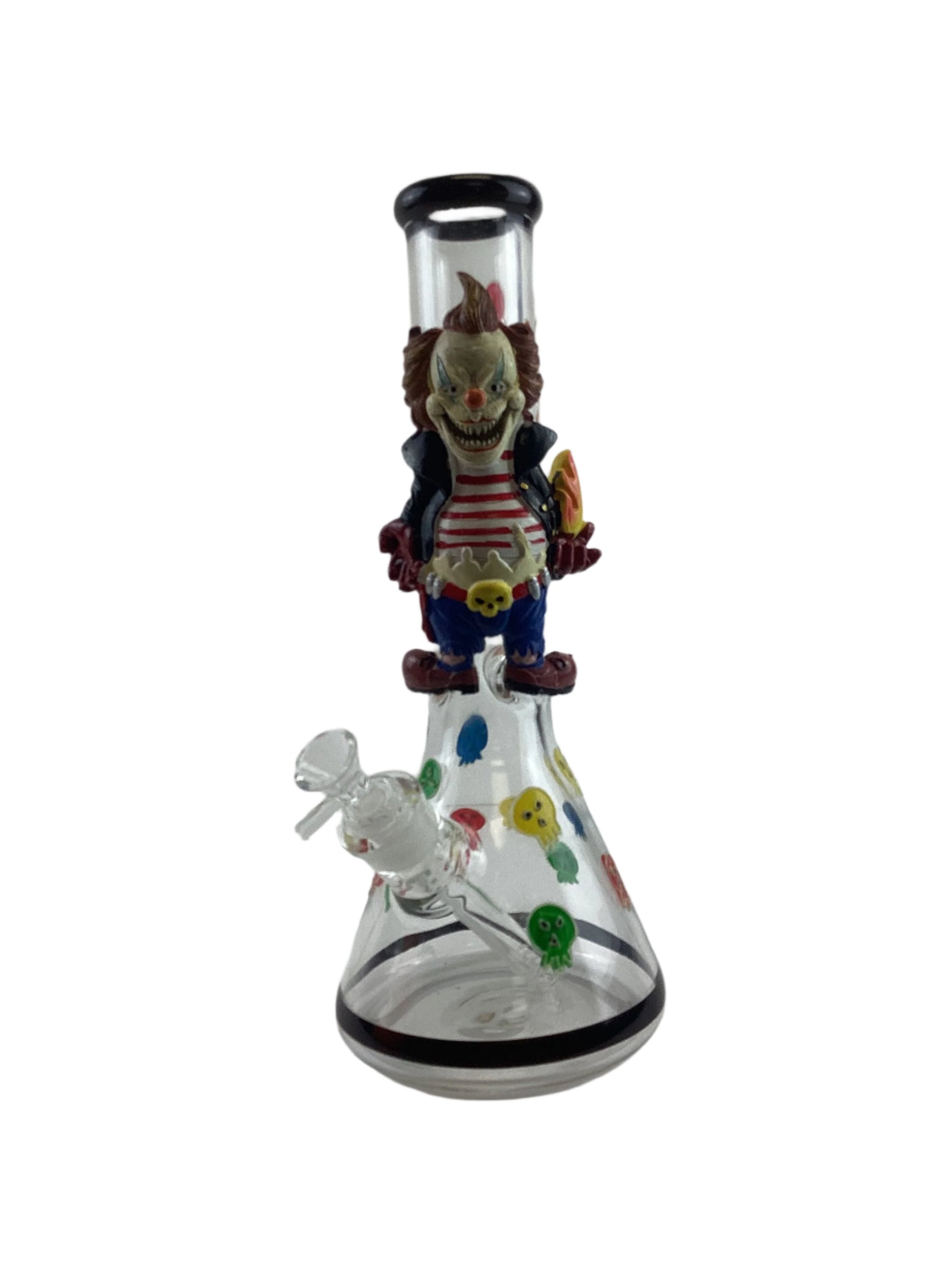 12" Glass Beaker - 3D Character