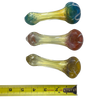 4 1/2 Inch Colorful + Fumed Hand Pipe (2ct)