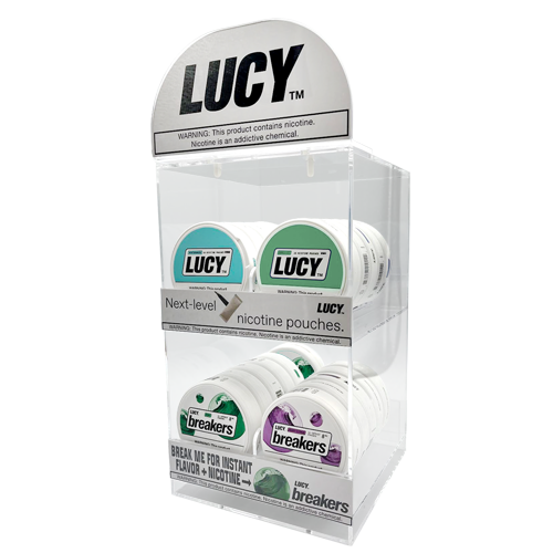 Lucy Nicotine Pouch Display Case