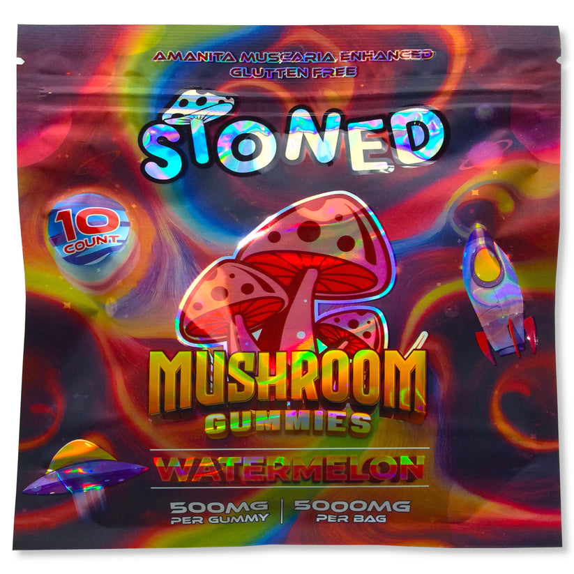 Stoned Amanita Mushroom Gummies - 5000 MG Gummies – A&I Family Wholesale