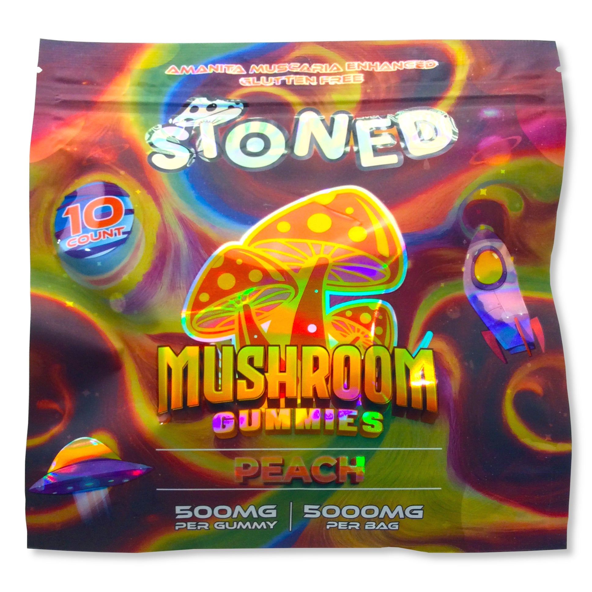 Stoned Amanita Mushroom Gummies - 5000 MG Gummies