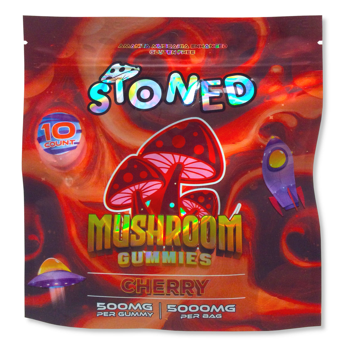 Stoned Amanita Mushroom Gummies - 5000 MG Gummies – A&I Family Wholesale