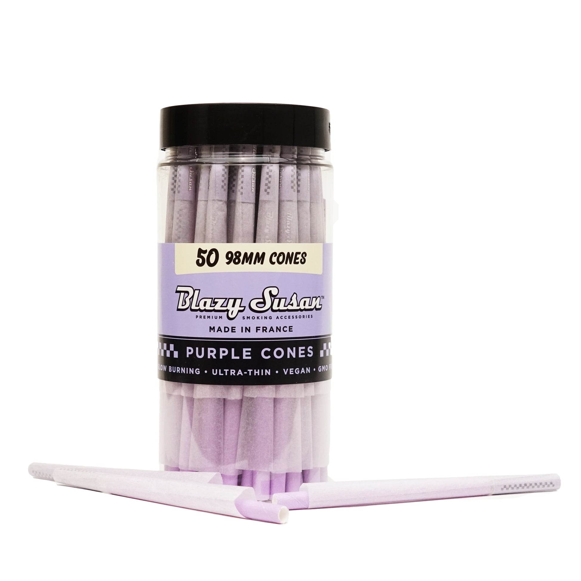 Blazy Susan - Purple Pre-Rolled Cones | 50 Count
