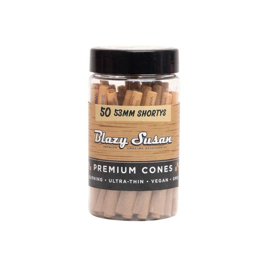 Blazy Susan - Unbleached Pre-Rolled Cones | 50 Count