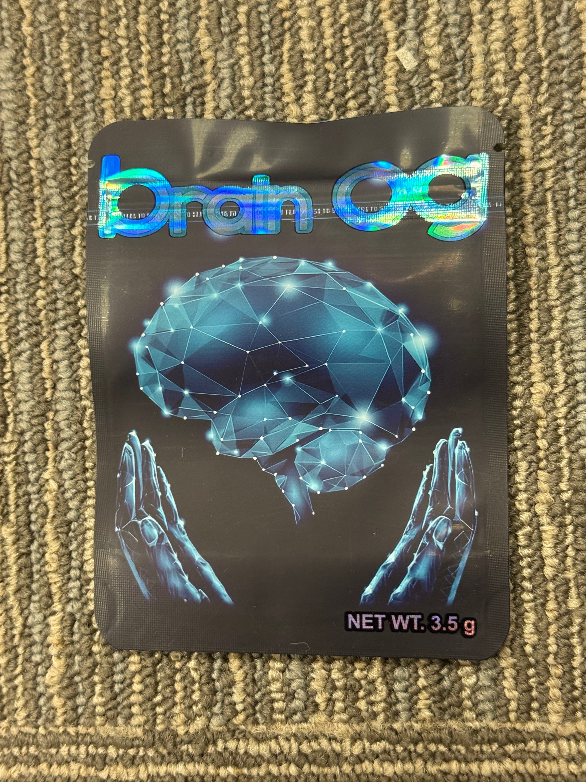 3.5g Mylar Bags 50pk - Baggies w/ Box