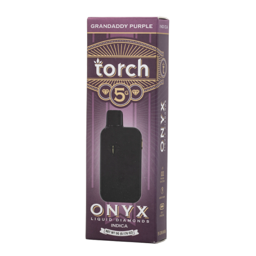 Torch Hemp THC-A Onyx Liquid Diamonds 5G Disposable - 5 Pack