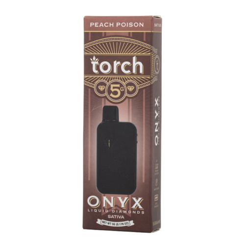 Torch Hemp THC-A Onyx Liquid Diamonds 5G Disposable - 5 Pack