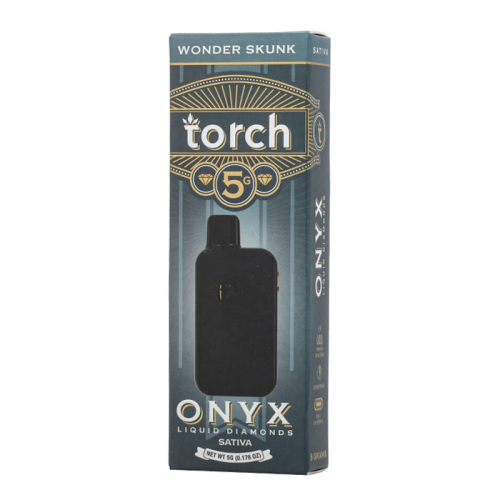 Torch Hemp THC-A Onyx Liquid Diamonds 5G Disposable - 5 Pack