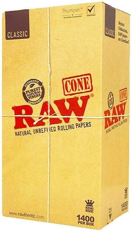 RAW - 1400ct King Size Pre-Rolled Cones