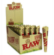 RAW - Organic Pre-Rolled Cones - 6 Pack - 1 1/4 Size