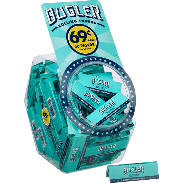 Bugler .69c Rolling Paper Tub 100pk