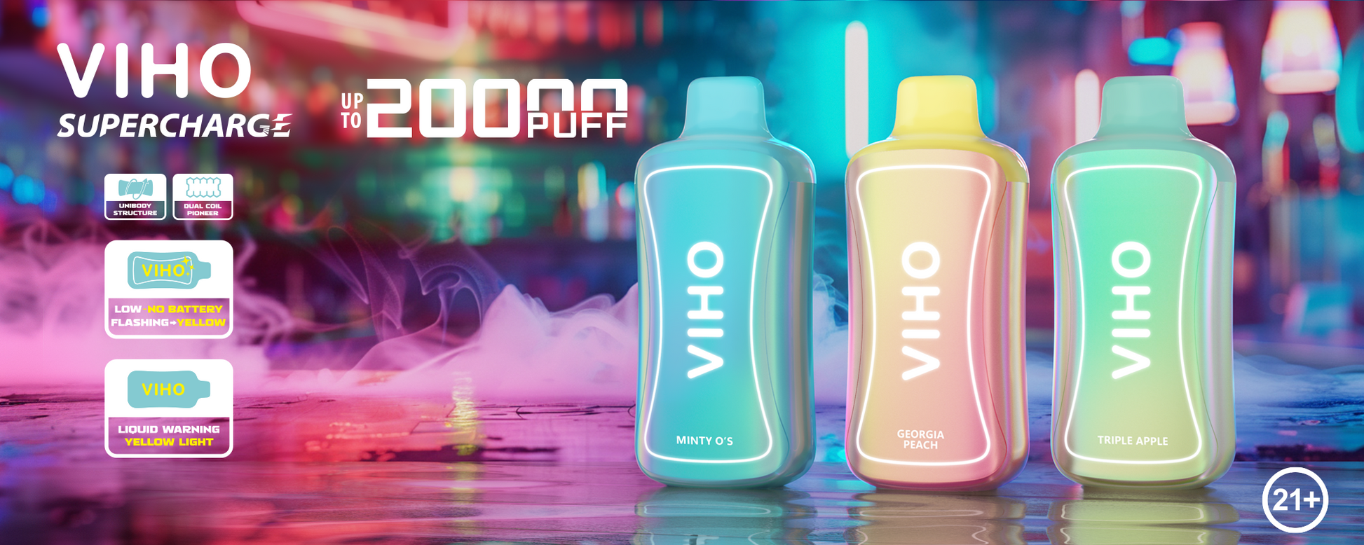 Viho Supercharge 20000 Disposable Nicotine Vape