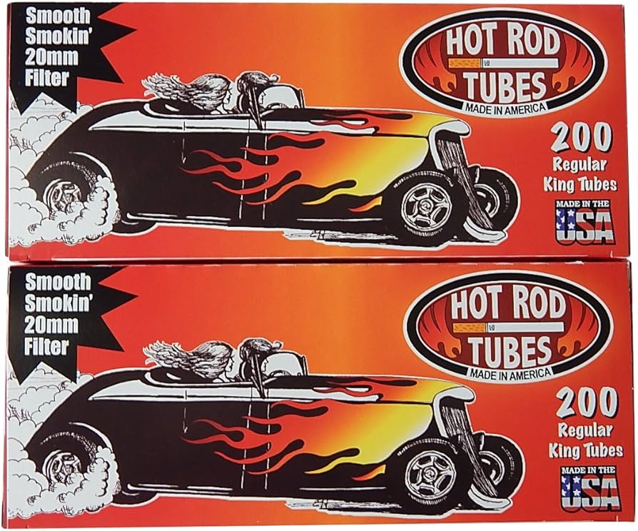 Hot Rod Tubes - All Sizes - Tobacco Product