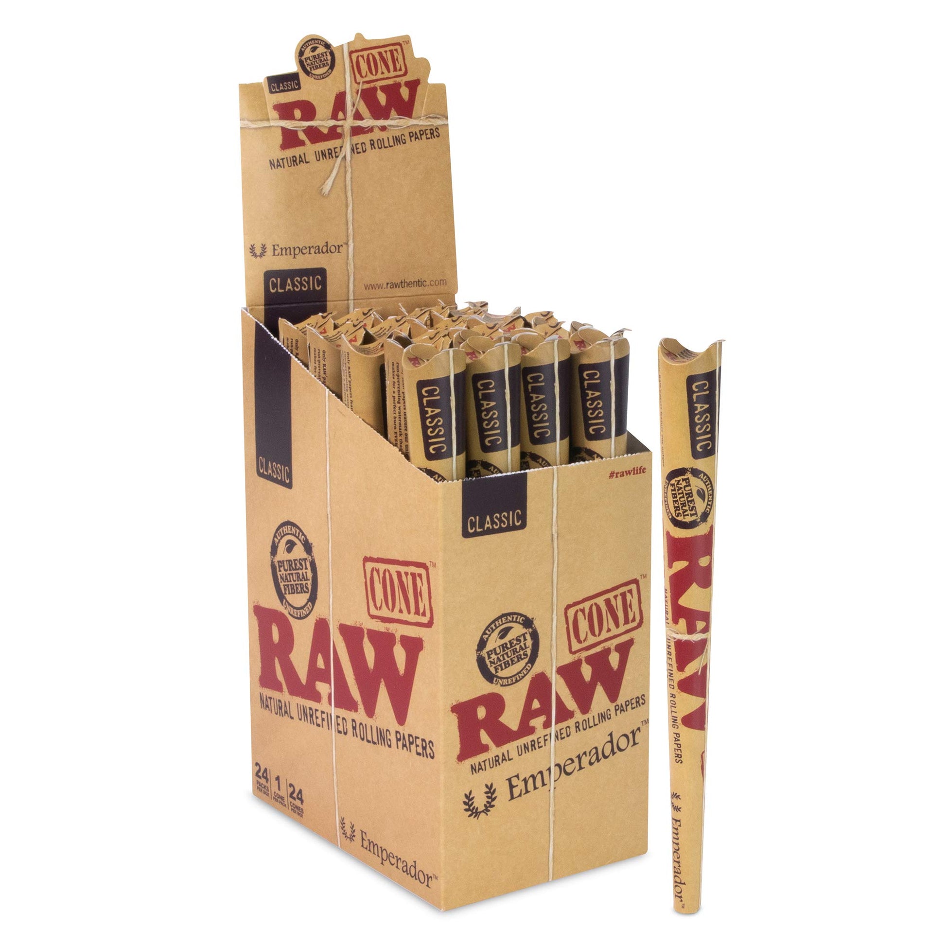 RAW - Pre-Rolled Cones - 1 Pack - Emperador